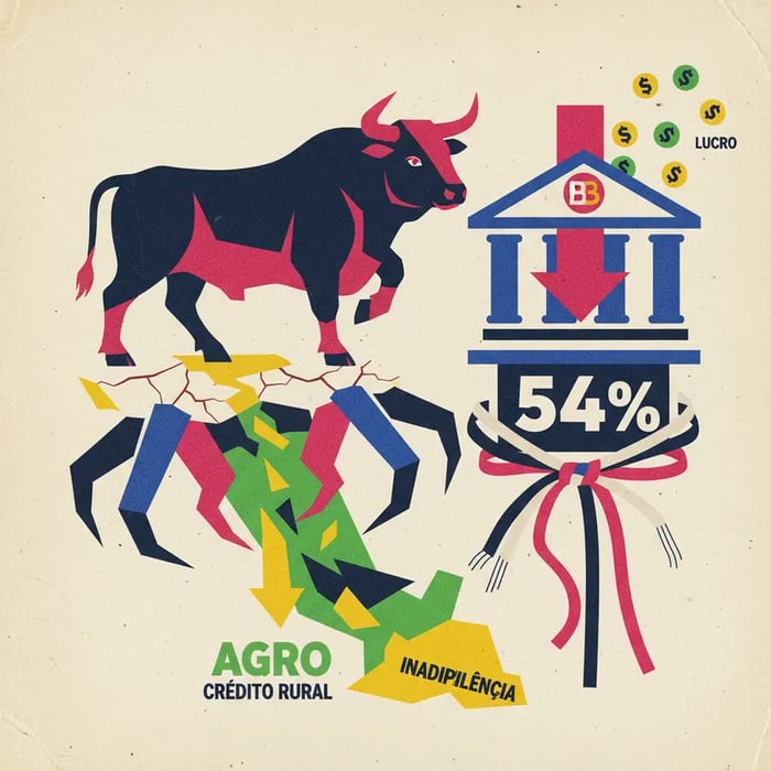 Crise no Agro derruba lucro do Banco do Brasil em 54%