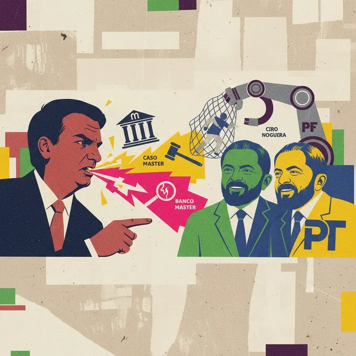 Flávio Bolsonaro ataca Lula e PT após operação da PF contra Ciro Nogueira