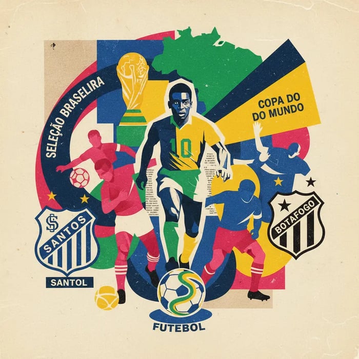 Santos se consolida como maior clube formador da Seleção Brasileira na era de ouro das Copas