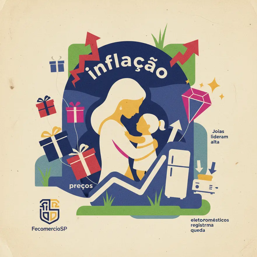 Alta de preços para o Dia das Mães fica abaixo da inflação