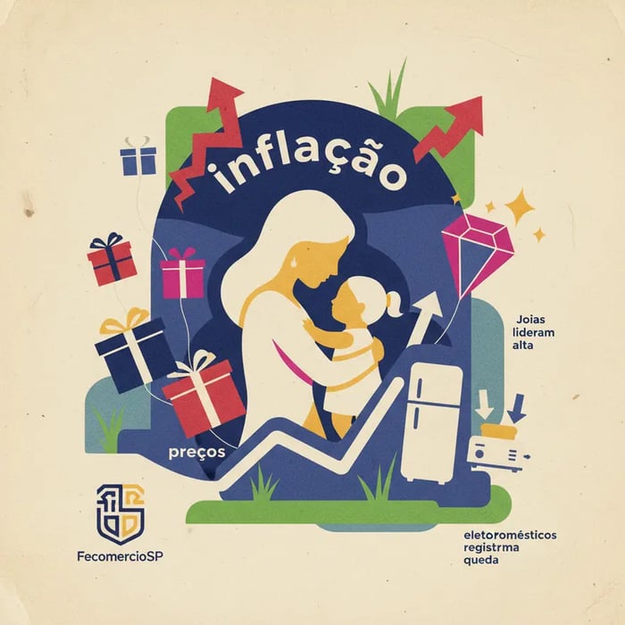 Alta de preços para o Dia das Mães fica abaixo da inflação