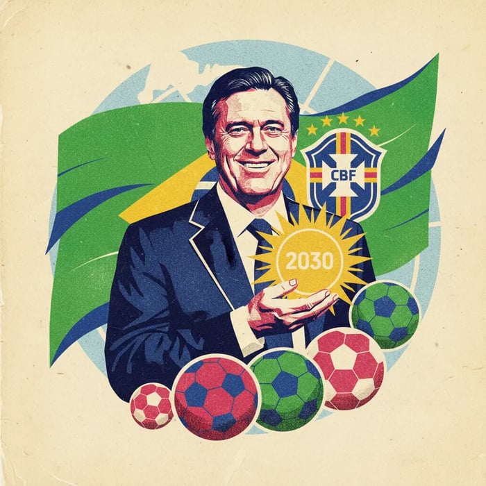 Ancelotti renova com a Seleção Brasileira até 2030