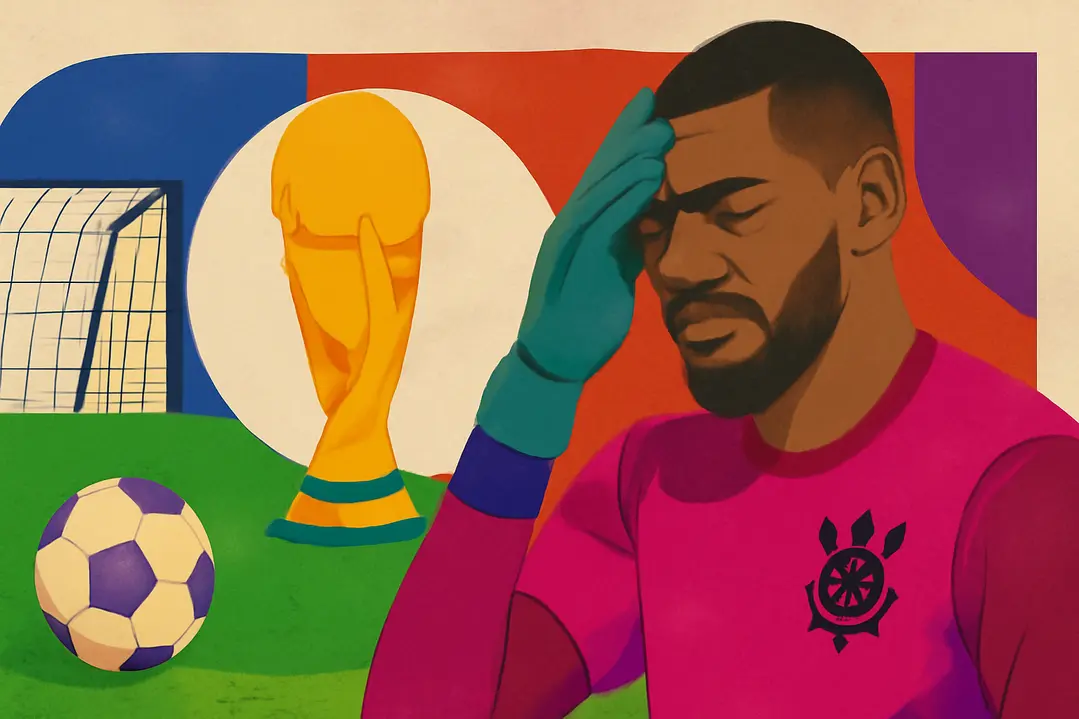 Hugo Souza lamenta ausência na Copa do Mundo