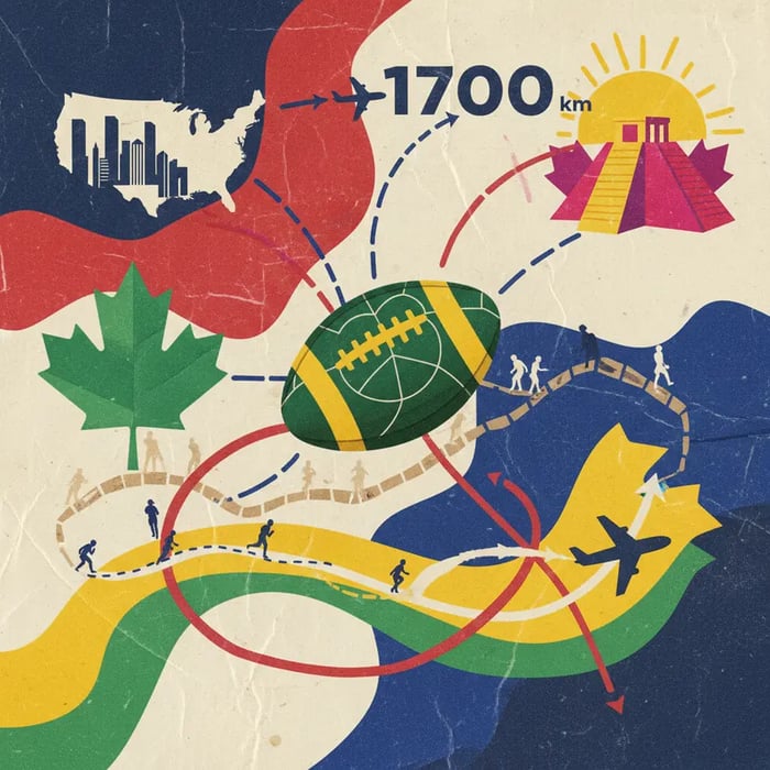 Copa 2026: Brasil terá mais de 1.700 km de deslocamento na fase de grupos