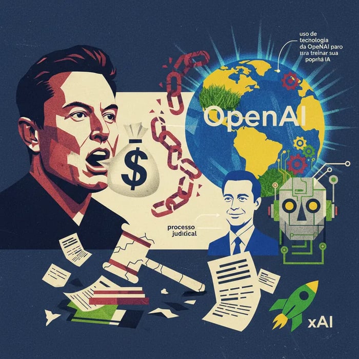 Musk admite ausência de contrato para doação à OpenAI