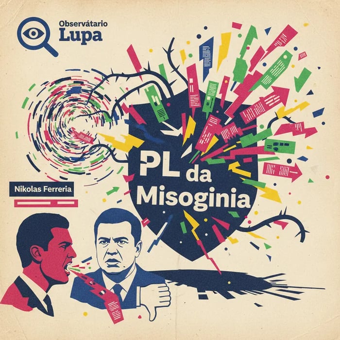 PL da Misoginia é alvo de campanha de desinformação online