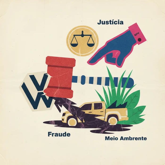 Justiça condena Volkswagen a pagar R$ 15 milhões por fraude ambiental