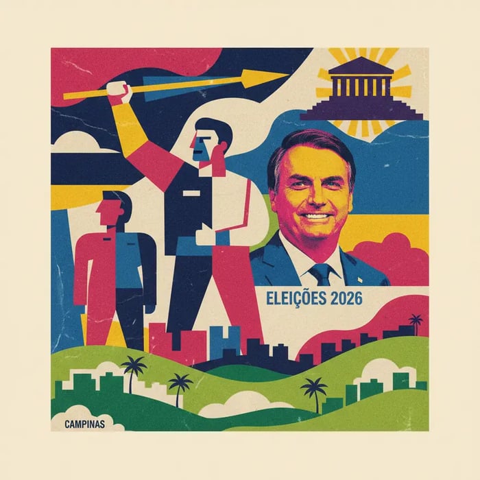 Derrite lança pré-candidatura ao Senado com Flávio Bolsonaro em Campinas