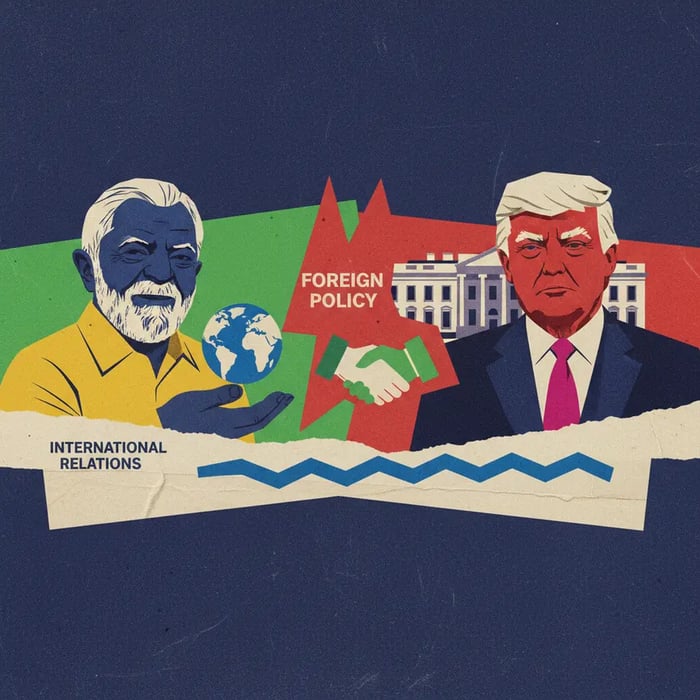 Lula sobre Trump: somos homens de 80 anos, não temos tempo a perder