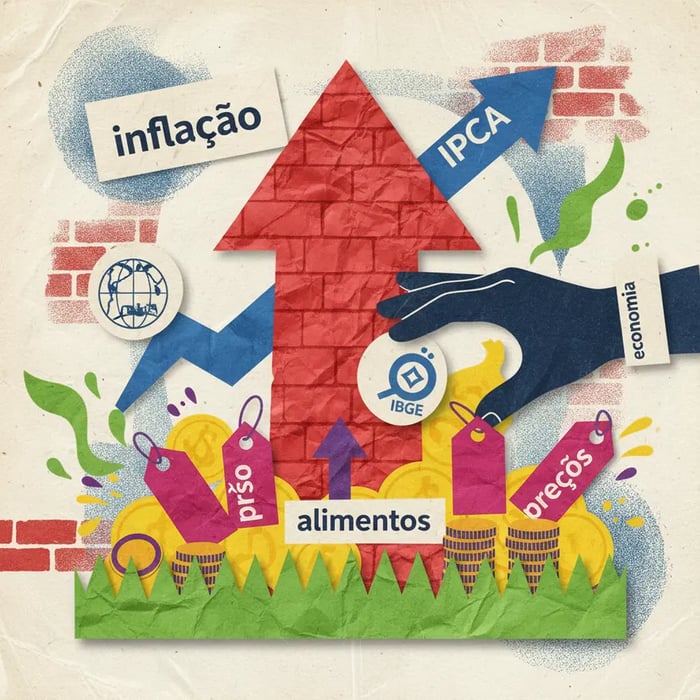 Inflação de abril desacelera, mas alimentos puxam alta