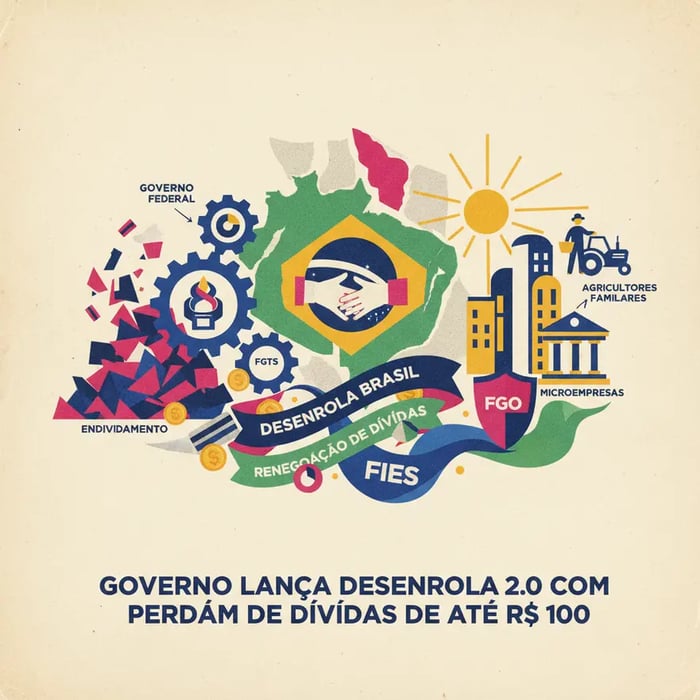 Governo lança Desenrola 2.0 com perdão de dívidas de até R$ 100