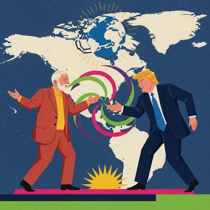 Lula diz a Trump que não há veto para discutir nenhum tema