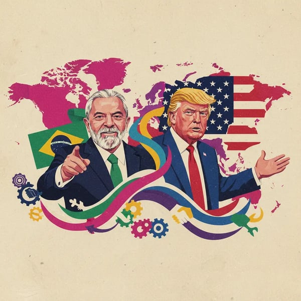 Lula diz a Trump que Brasil não tem veto para discutir com EUA