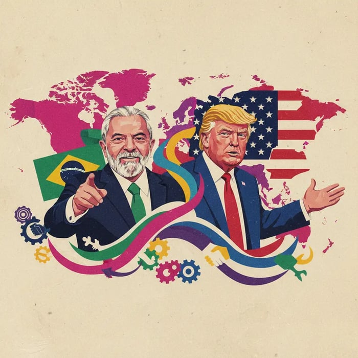 Lula diz a Trump que Brasil não tem veto para discutir com EUA