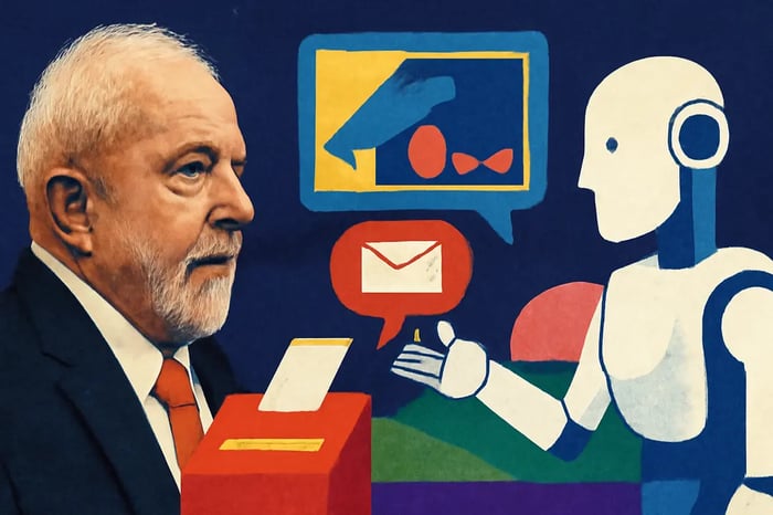 Lula promete vetar projeto que permite envio em massa de mensagens eleitorais
