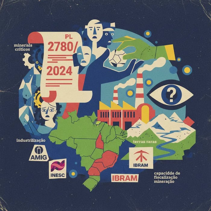 Críticas ao PL dos Minerais Críticos: Municípios e Especialistas Alertam para Falta de Industrialização