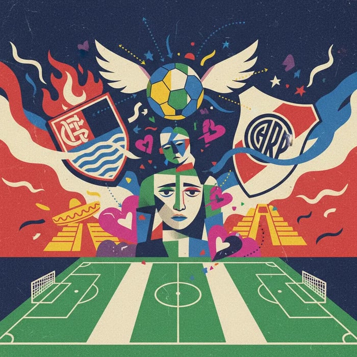Meia do Espanhol: Flamengo e River Plate na disputa
