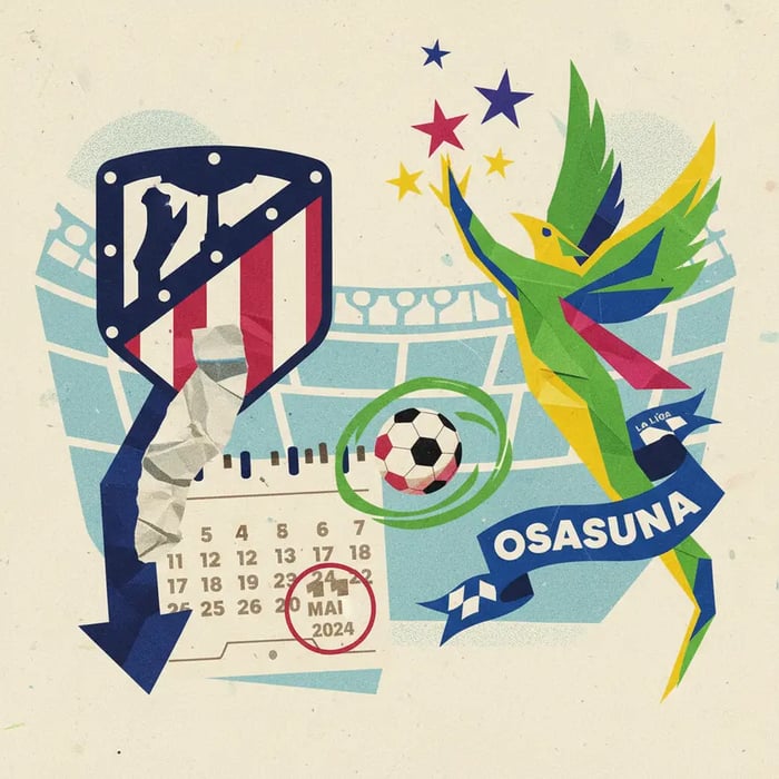 Atlético de Madrid busca reação contra Osasuna