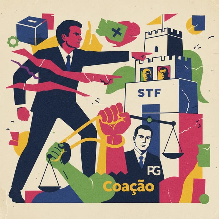 PGR pede condenação de Eduardo Bolsonaro por coação no STF