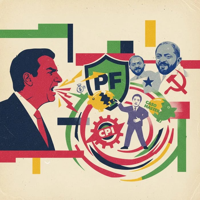 Flávio Bolsonaro ataca PT e Lula após operação da PF contra Ciro Nogueira
