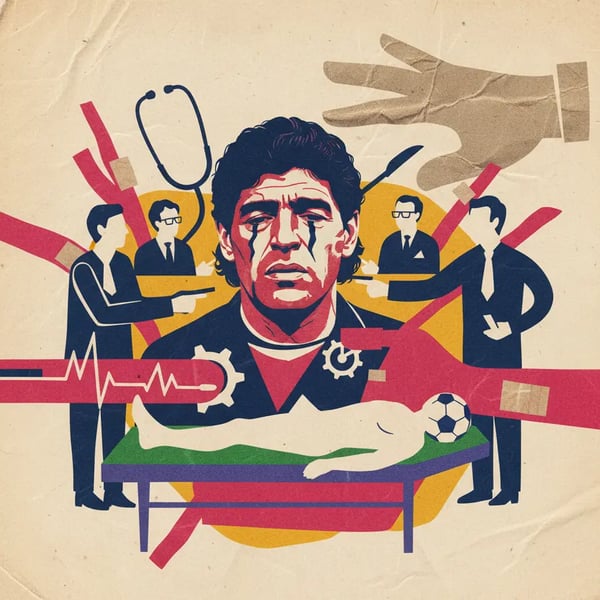 Médico legista estima agonia de Maradona em 12 horas antes da morte