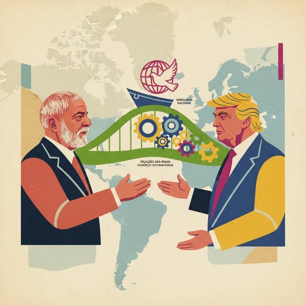 Lula diz a Trump que não há vetos para negociações entre Brasil e EUA
