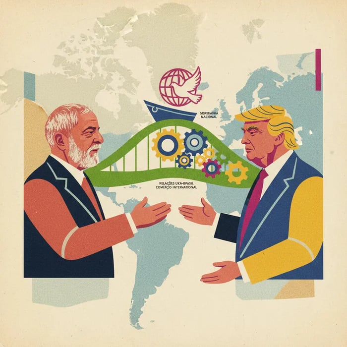 Lula diz a Trump que não há vetos para negociações entre Brasil e EUA