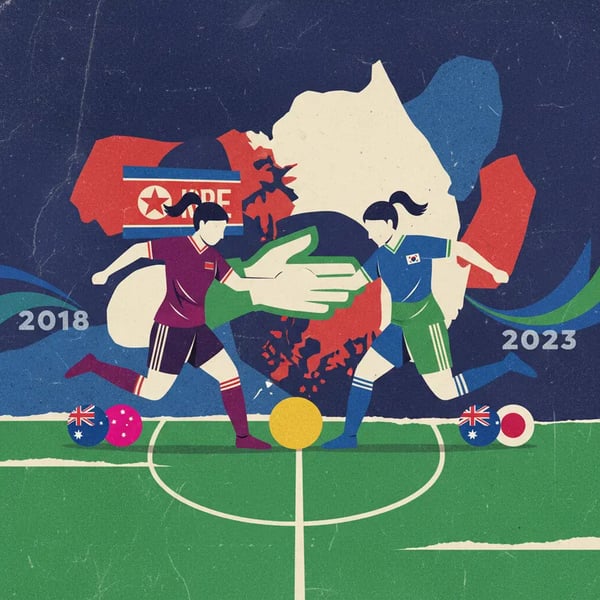 Futebol feminino: Time da Coreia do Norte jogará na Coreia do Sul pela primeira vez desde 2018