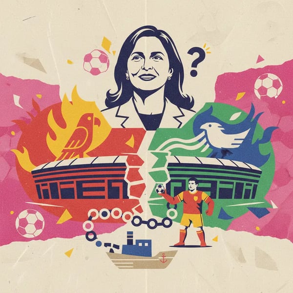 Leila Pereira questiona parceria Fla-Flu no Maracanã