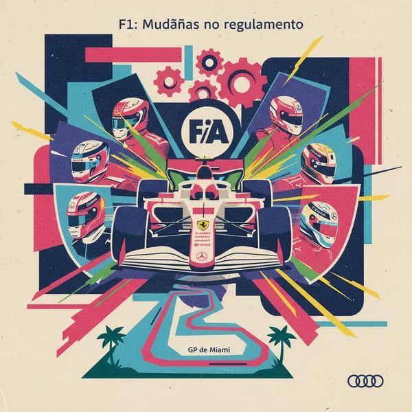 F1: Mudanças no regulamento buscam mais segurança e competitividade no GP de Miami