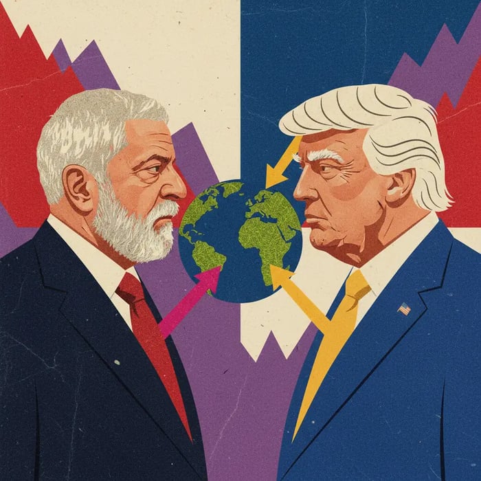 Lula a Trump: "Homens de 80 anos não brincam em serviço"