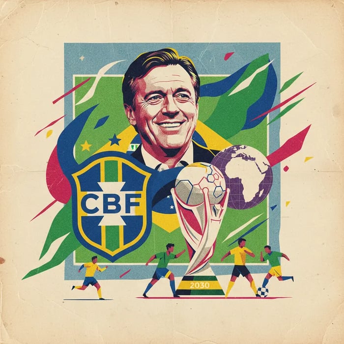 Ancelotti segue na Seleção até a Copa de 2030
