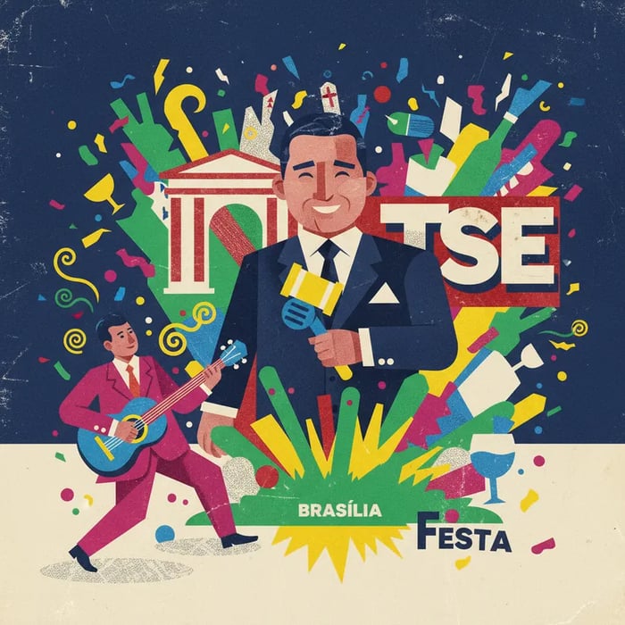 Nunes Marques comemora posse no TSE com festa e música ao lado de artistas