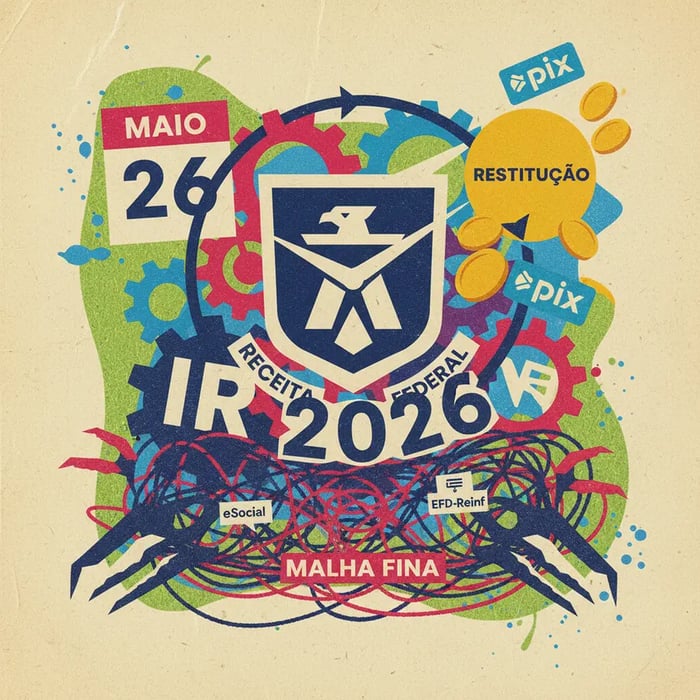Imposto de Renda 2026: Última chance para restituição em maio é neste domingo