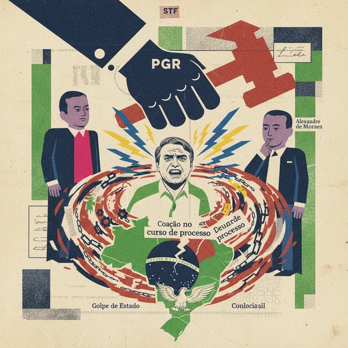 PGR pede condenação de Eduardo Bolsonaro por pressão a ministros do STF