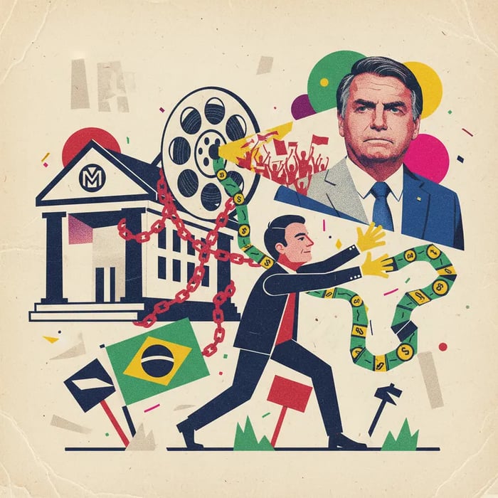 Flávio Bolsonaro é citado em polêmica sobre financiamento de filme sobre Jair Bolsonaro