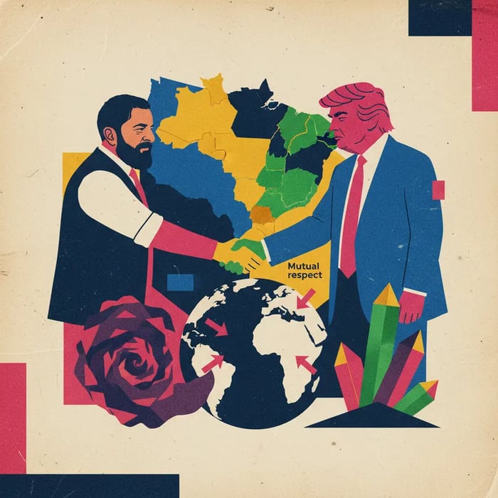 Lula e Trump se reúnem em tom de respeito mútuo