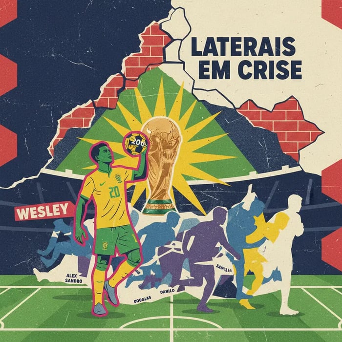 Laterais em crise: Wesley surge como a aposta mais confiável para 2026