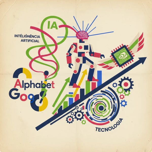 Alphabet desafia a Nvidia e mira o topo das gigantes globais impulsionada pela IA