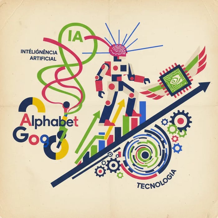 Alphabet desafia a Nvidia e mira o topo das gigantes globais impulsionada pela IA