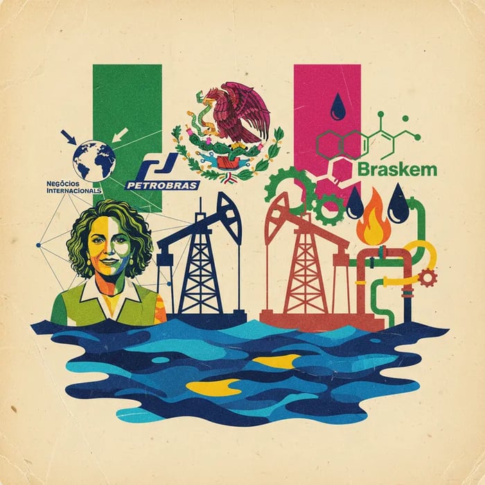 Petrobras avalia parceria com Pemex para explorar Golfo do México