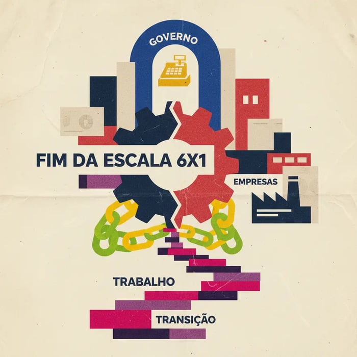 Fim da escala 6x1: Governo descarta compensação e avalia transição