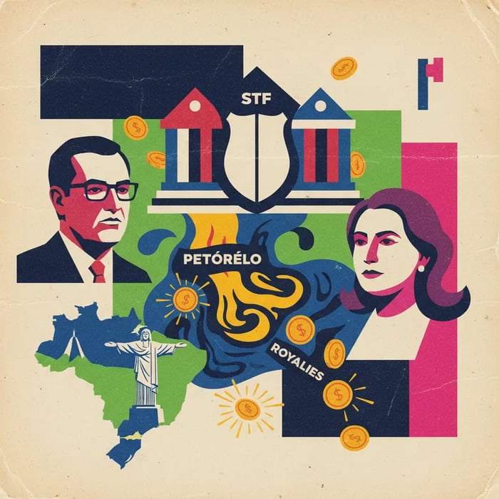 STF analisa nesta quinta regras de divisão de royalties do petróleo