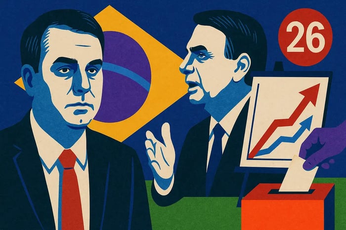 Revelação de pedido de Flávio Bolsonaro a Vorcaro atrai atenção, mas impacto na corrida presidencial é limitado