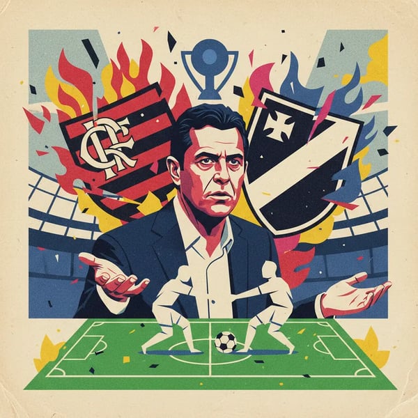 Jardim critica Flamengo após empate com Vasco