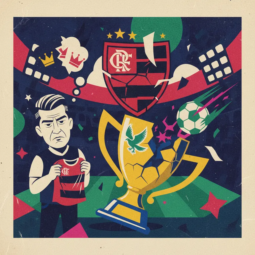 Flamengo eliminado da Copa do Brasil
