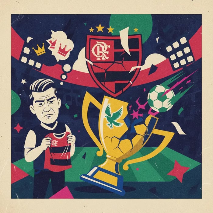 Flamengo eliminado da Copa do Brasil