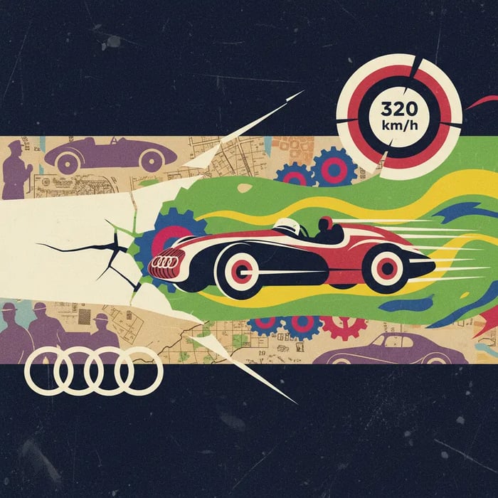 Audi recria carro lendário que bateu recorde de velocidade nos anos 1930