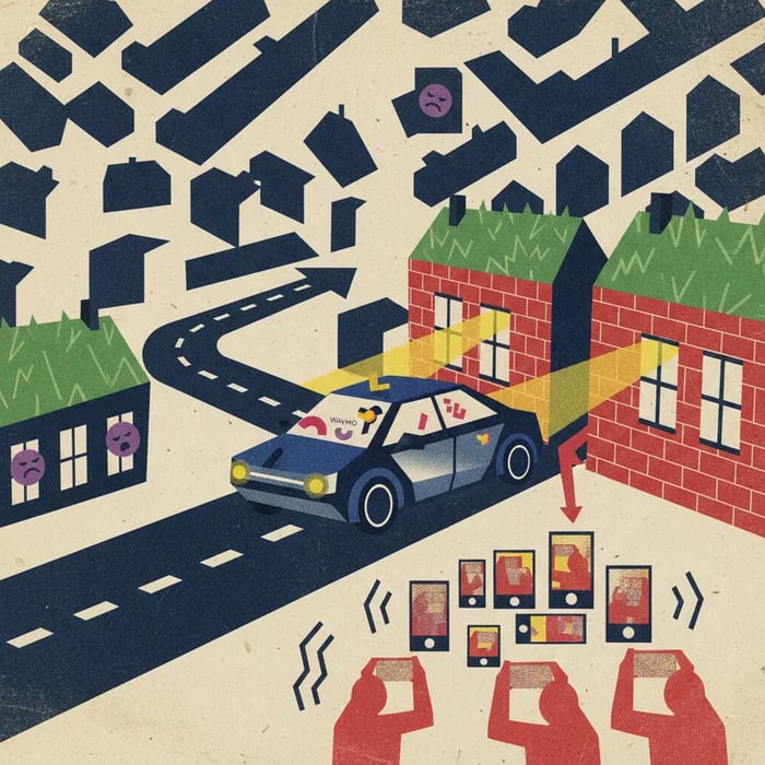 Carro autônomo do Google confunde rua sem saída em Londres