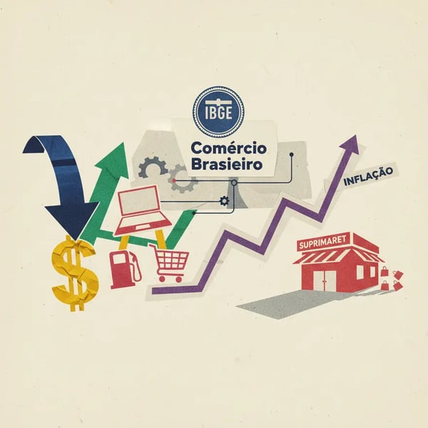 Comércio brasileiro atinge novo recorde impulsionado pela queda do dólar